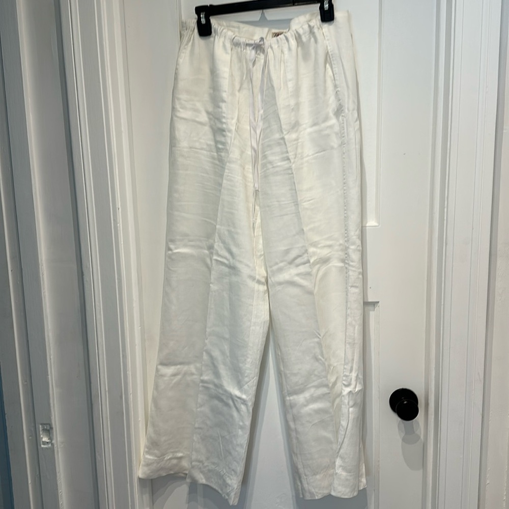 Fahery L beautiful linen drawstring woman’s pant
